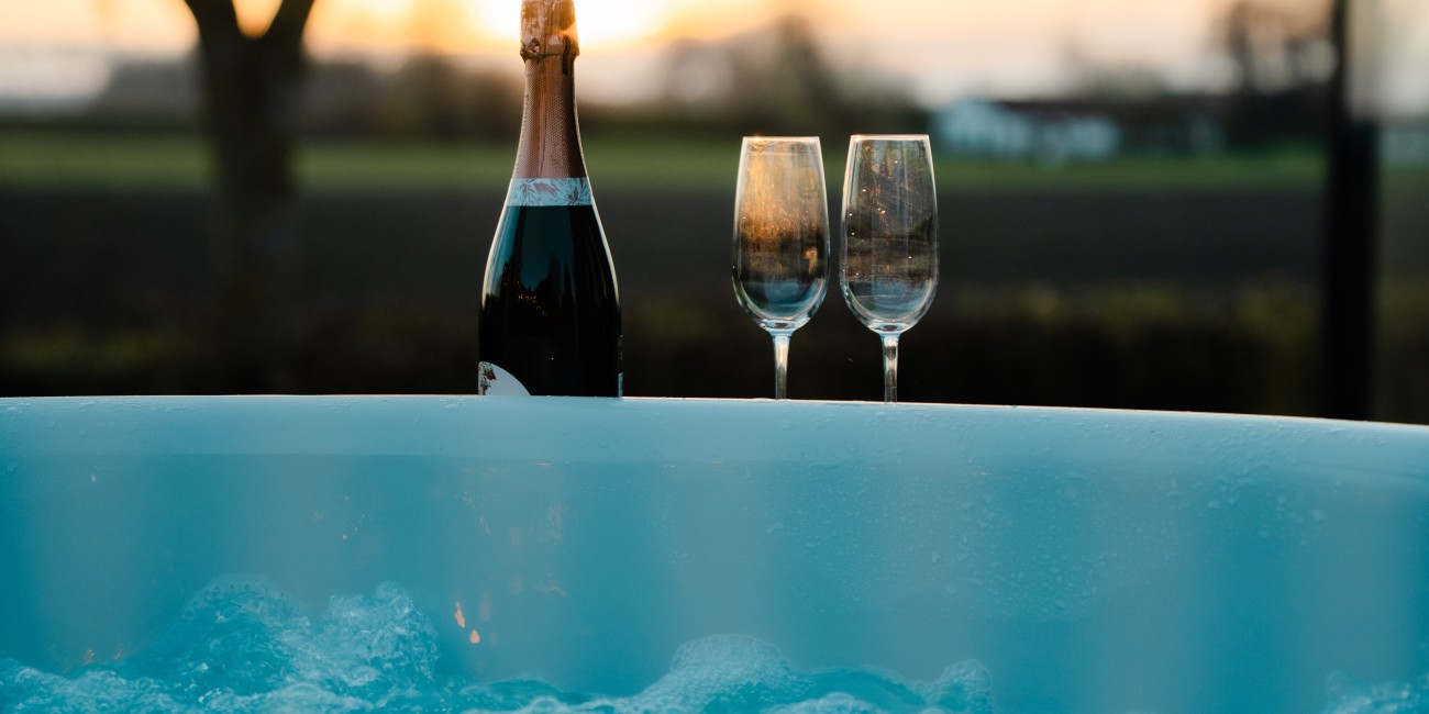 Zomerhuis -hot tub